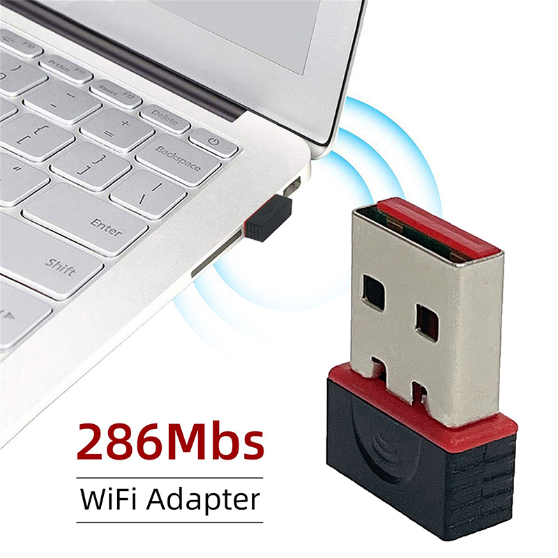 Smart Home For Pc - Adattatore WiFi Mini USB wireless 2.4Ghz