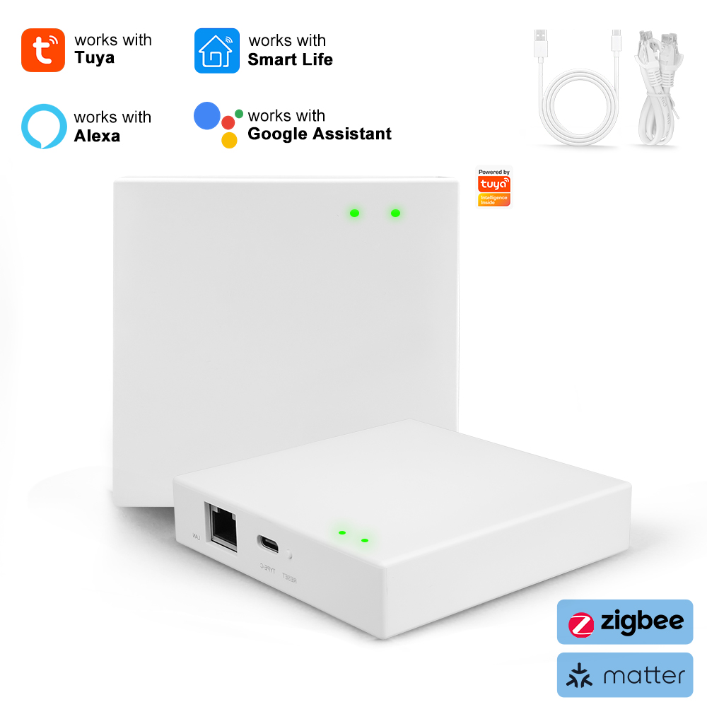 Smart Home Offline System - Gateway Cablato Tuya Zigbee Matter, Hub