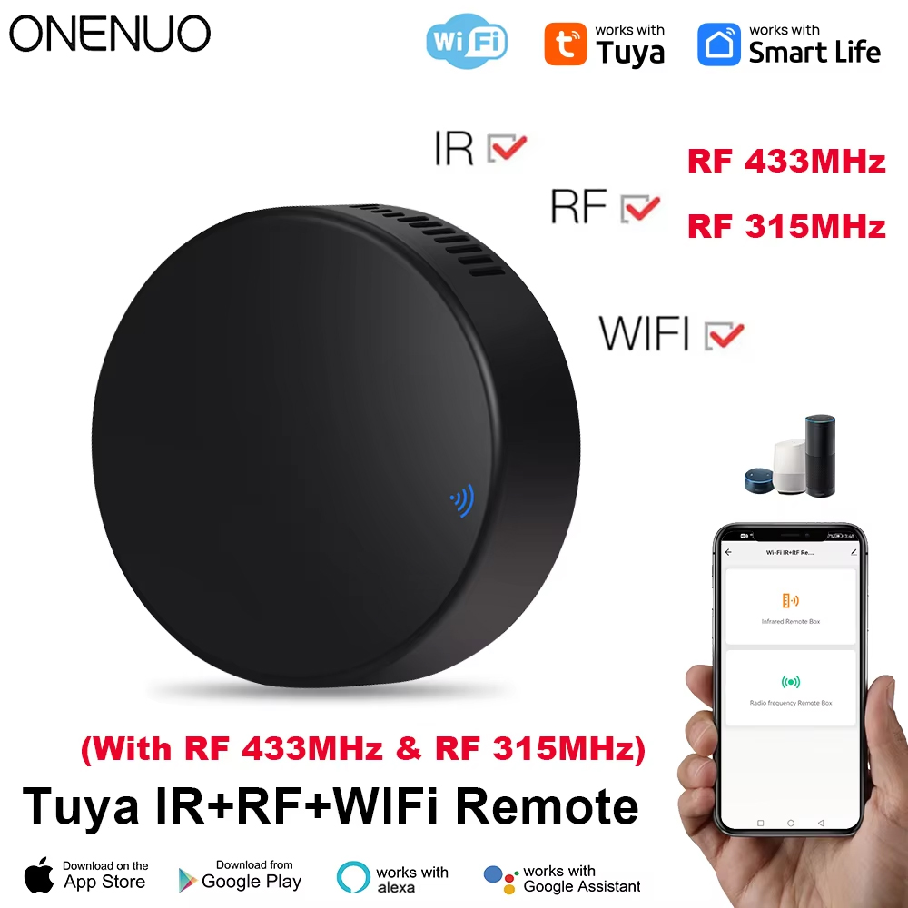 Universal Remote Smart Home - Telecomando Tuya WiFi RF IR 433