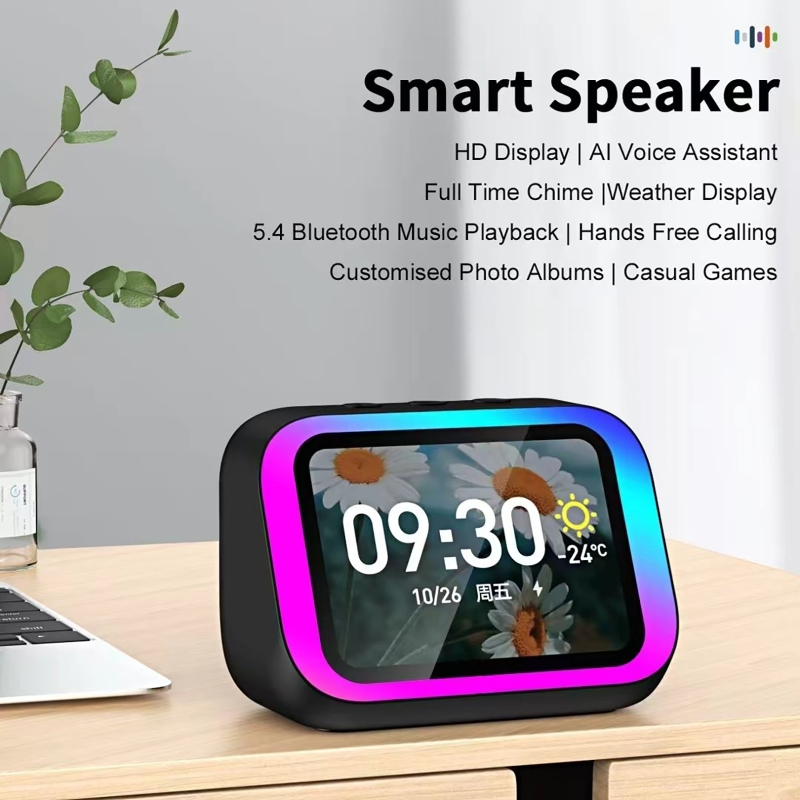 Smart Home Room - Assistente Vocale AI con Altoparlante Bluetooth,