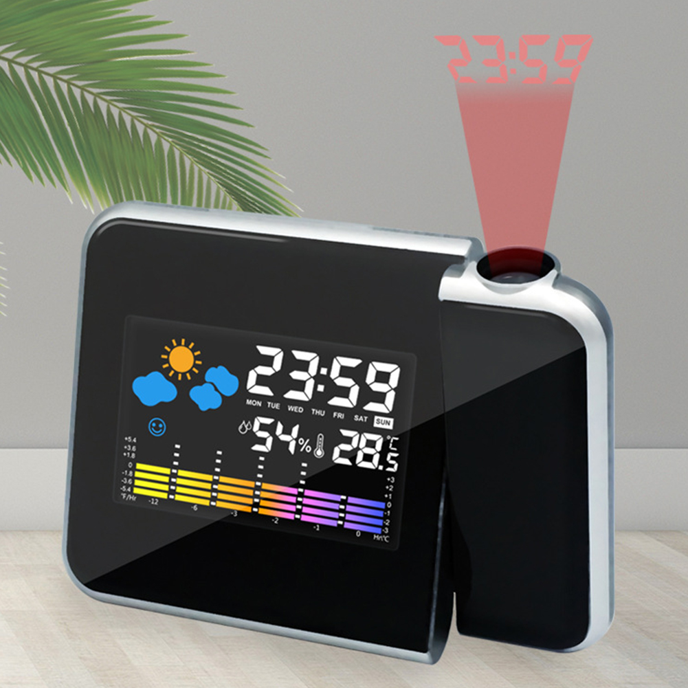 Smart Home Living Room - Sveglia intelligente con retroilluminazione notturna proiettore