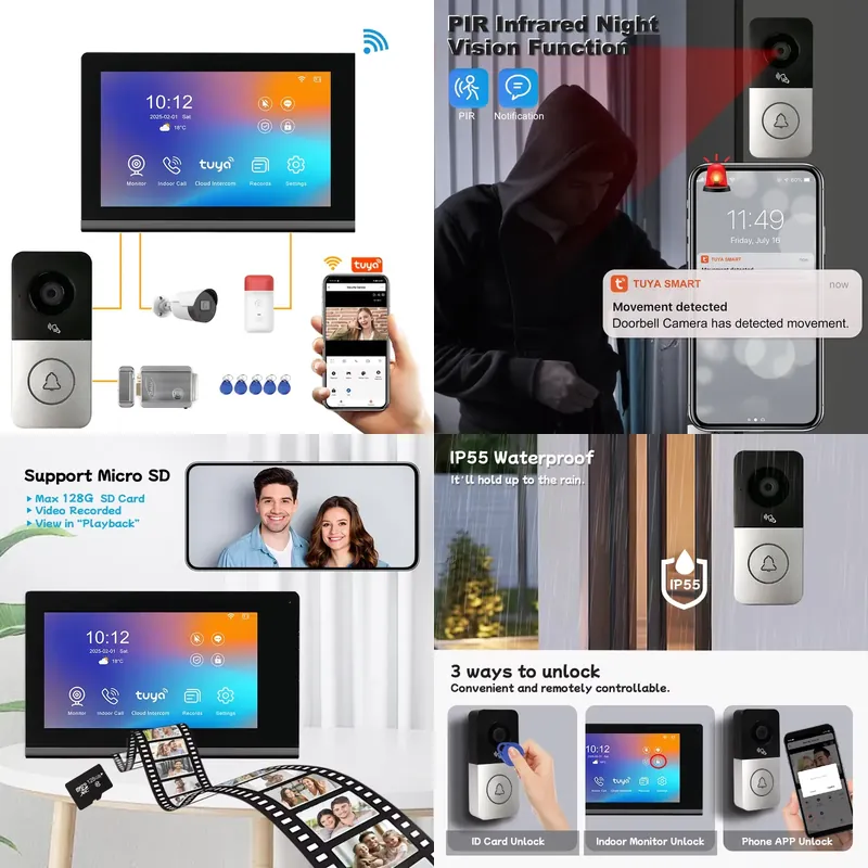 Smart Home Camera - 【CHIMU HOME】 Nuovo Videocitofono IP 2026