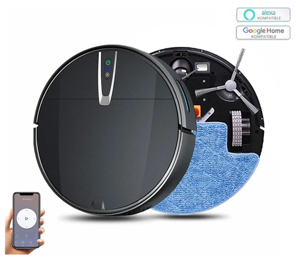 Smart Home Floor Plan - Robot Aspirapolvere Smart Mop Cleaner con