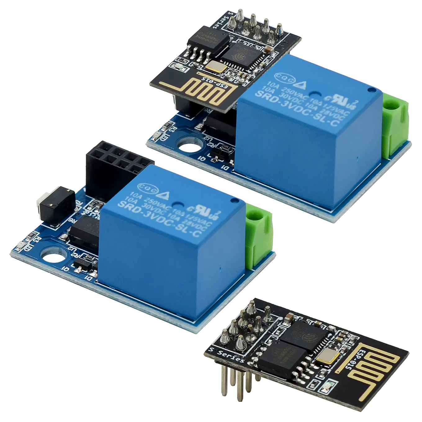 Smart Home Kit For Arduino - ESP-01S Modulo Relè WiFi 5V 10A