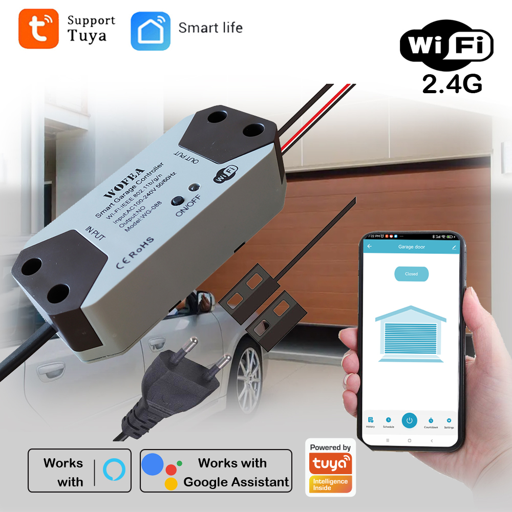 Smart Home Control Panel - Controller intelligente per apertura porta garage,