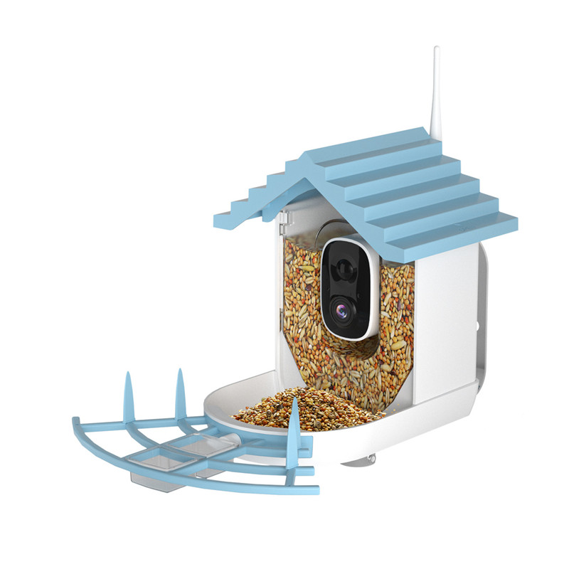Smart Home Camera - Mangiatoia per Uccelli da Giardino a