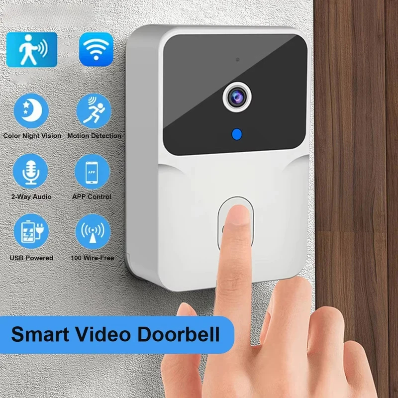 Smart Home Cctv - Campanello Video WiFi Smart per Casa,