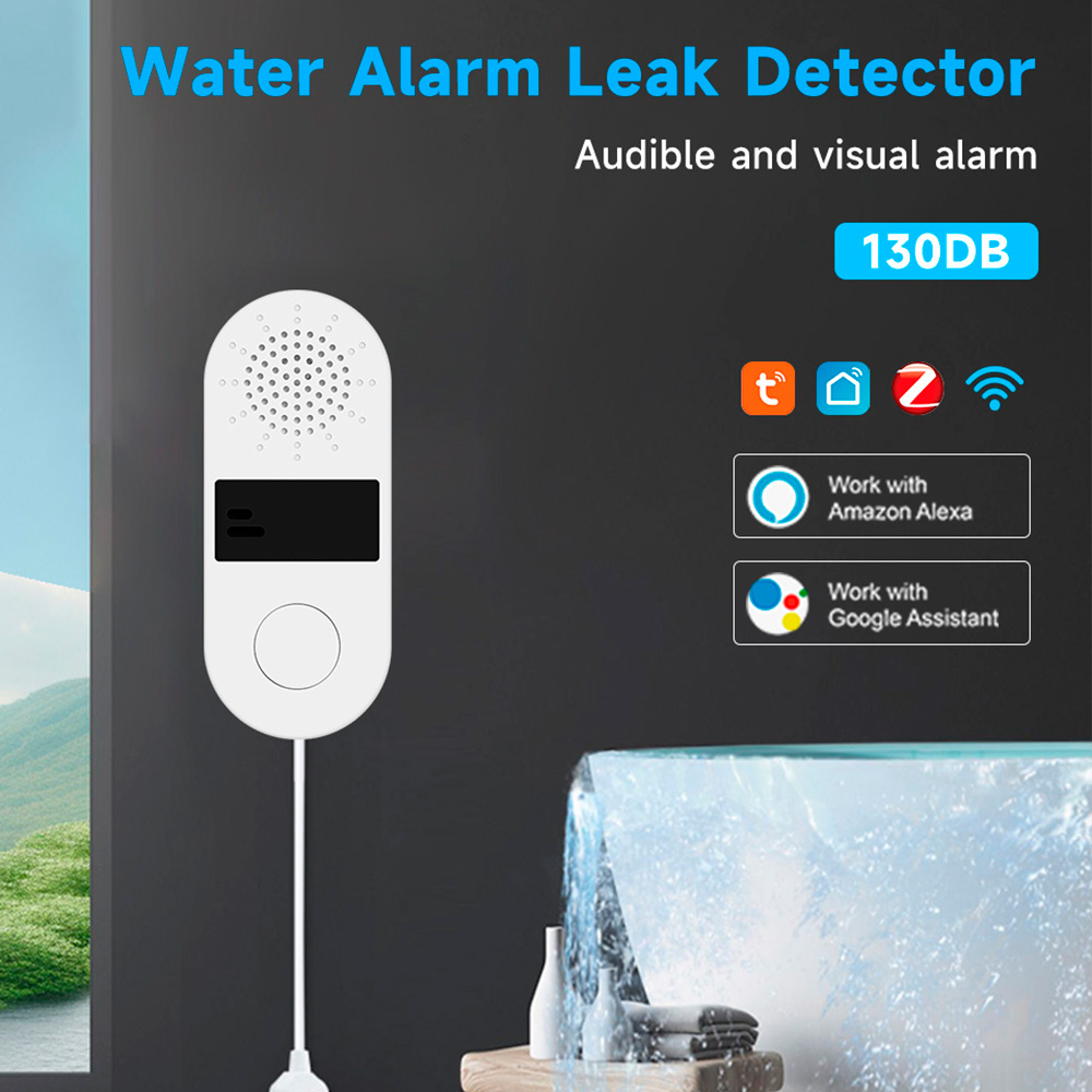 Smart Home Google - Rilevatore di perdite d'acqua Tuya Wifi