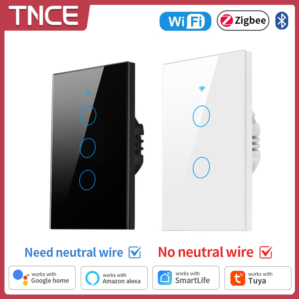 Smart Home Google - TNCE Tuya WiFi/Zigbee Smart Light Switch,