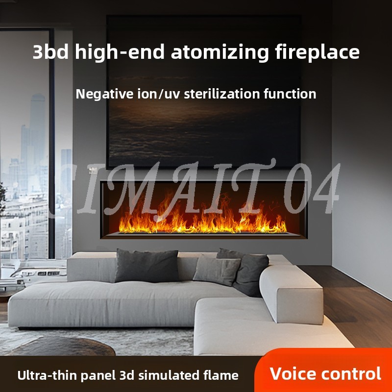 Smart Humidifier - Caminetto 3D atomizzante con umidificatore a