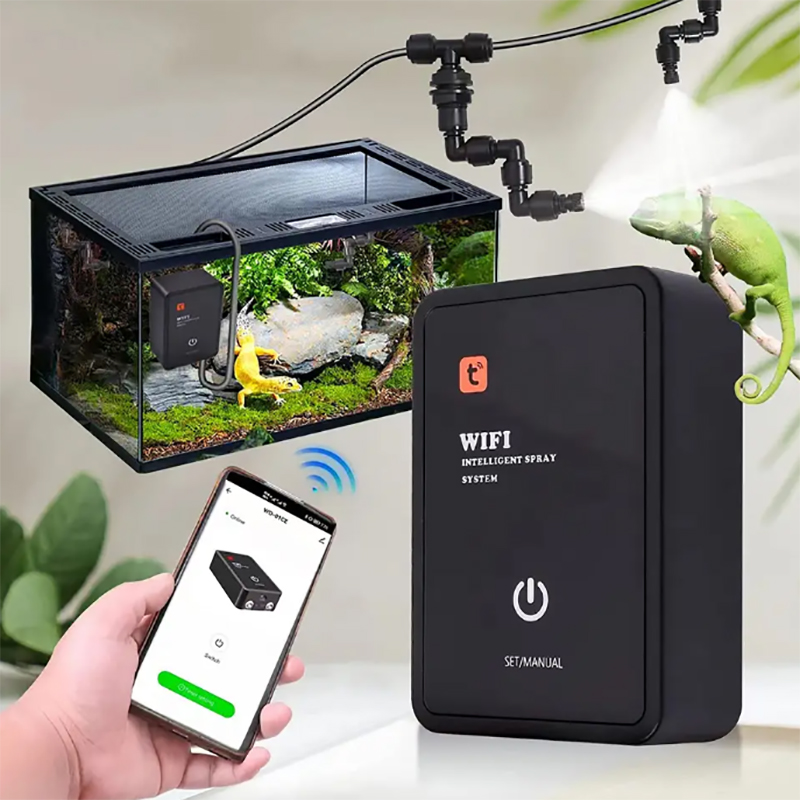 Smart Humidifier - Nebulizzatore intelligente Wifi Telecomando Rettile Umidificatore