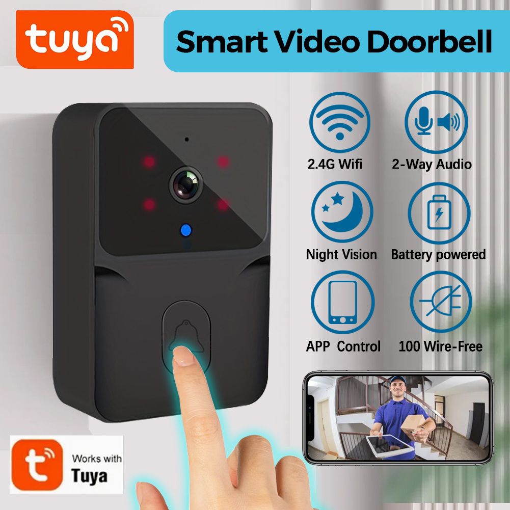 Smart Home Cctv - Campanello Video Smart Wireless Tuya, Telecamera