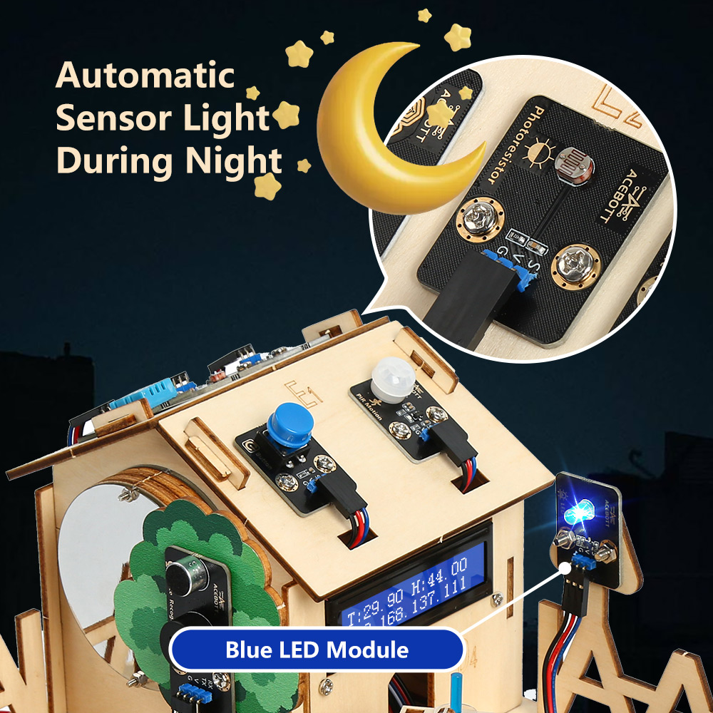 ACEBOTT Kit Starter STEM STEAM - Smart Home Kit For Arduino recensione e prezzo