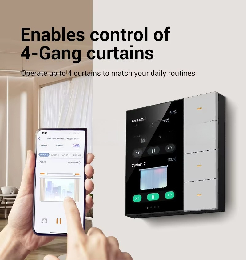 Interruttore a Muro Smart Zigb - Smart Home Control Panel recensione e prezzo