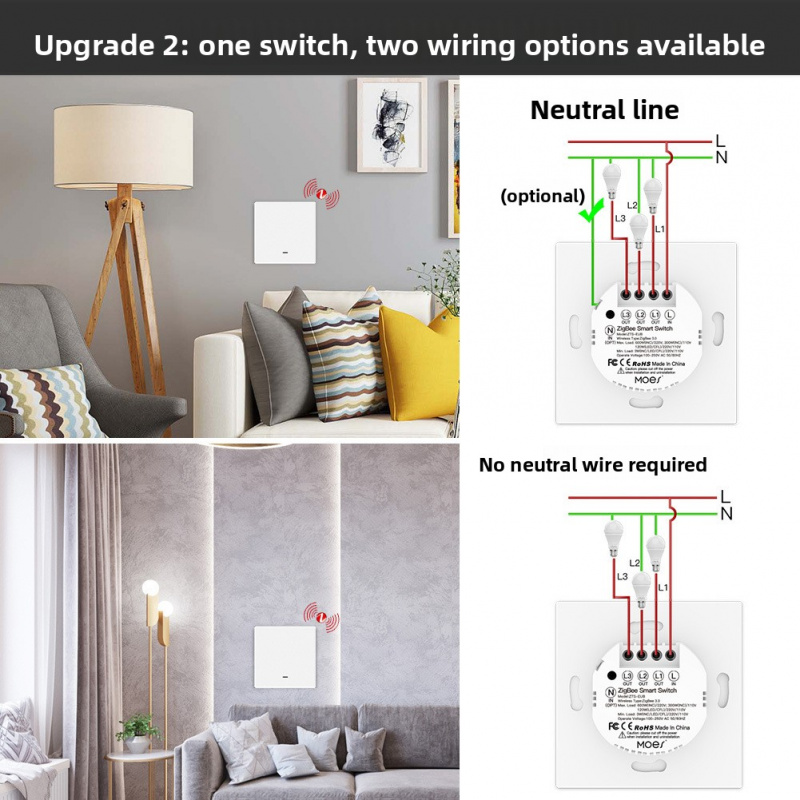 MOES Tuya ZigBee Smart Button  - Universal Remote Smart Home recensione e prezzo