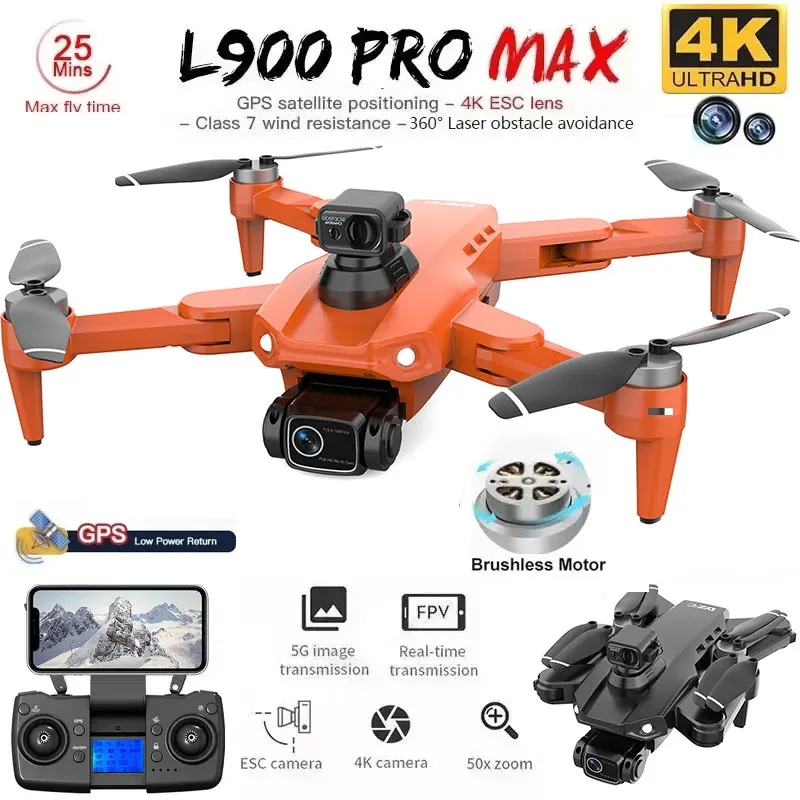 L900 Pro MAX GPS Drone 4K Prof - Smart Home Camera recensione e prezzo