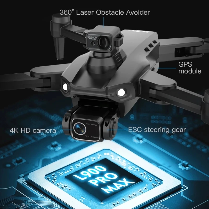 L900 Pro MAX GPS Drone 4K Prof - Smart Home Camera recensione e prezzo