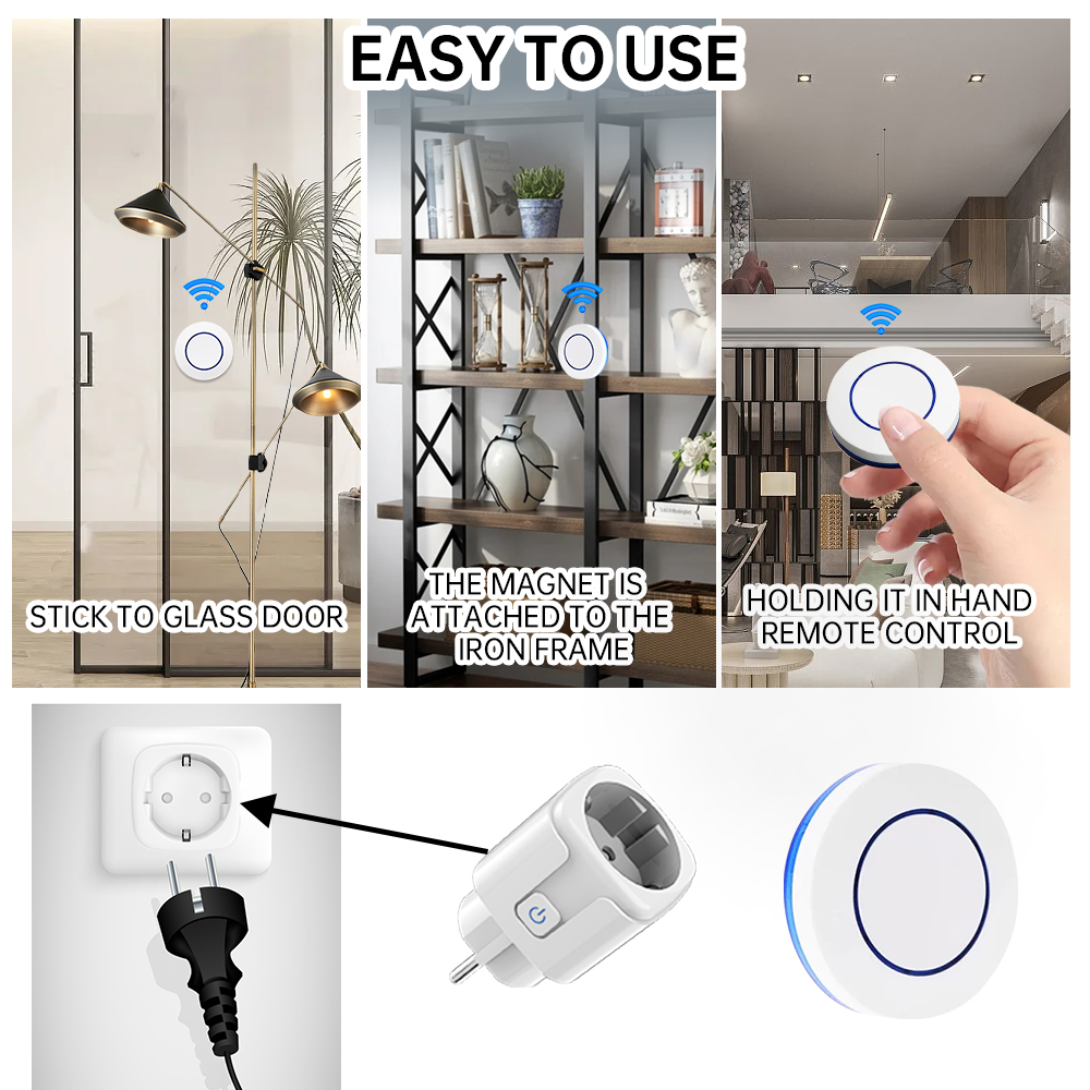 Presa Wireless RF433 Smart Hom - Universal Remote Smart Home recensione e prezzo
