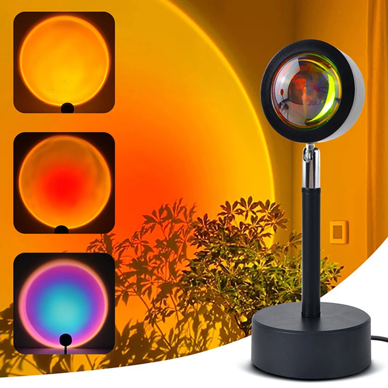 Smart LED Sunset Lamp Colorful - Smart Home Room recensione e prezzo