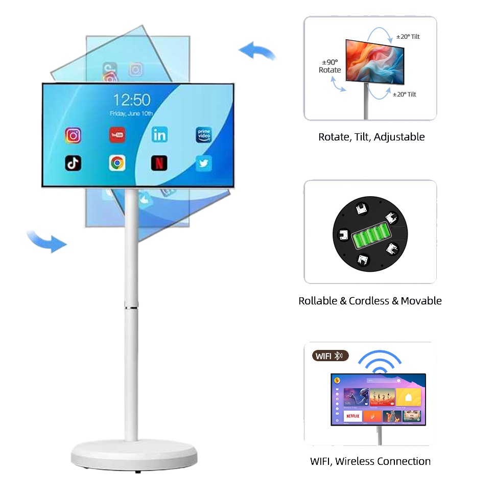 TV Smart Portatile da 21,5 Pol - Smart Home For Pc recensione e prezzo