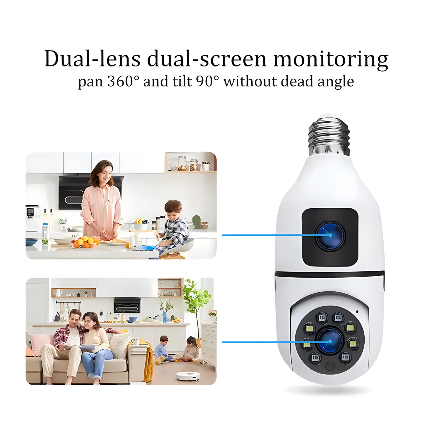 Telecamera di sorveglianza a d - Smart Home Camera recensione e prezzo