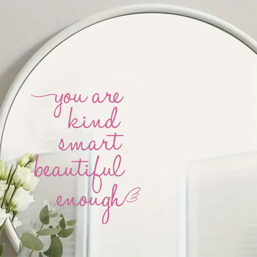 Adesivo decorativo per specchi - Smart Home Quotes recensione e prezzo