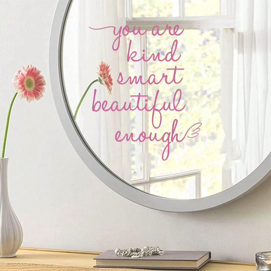Adesivo decorativo per specchi - Smart Home Quotes recensione e prezzo