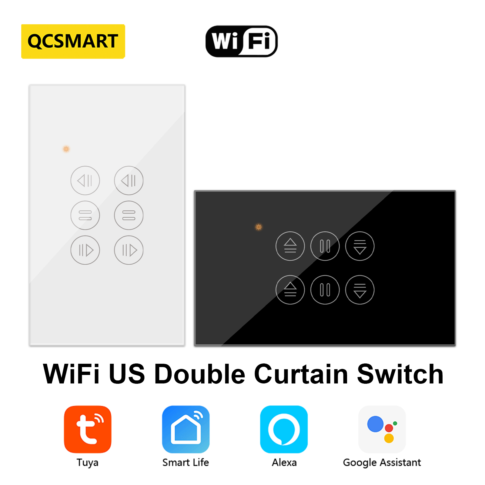QCSMART WiFi Doppia Tenda Inte - Universal Remote Smart Home recensione e prezzo