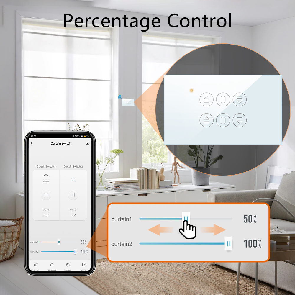 QCSMART WiFi Doppia Tenda Inte - Universal Remote Smart Home recensione e prezzo