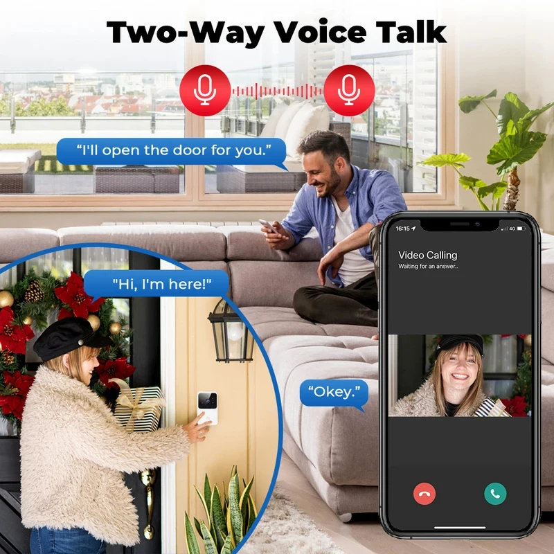 Campanello Video WiFi Smart pe - Smart Home Cctv recensione e prezzo