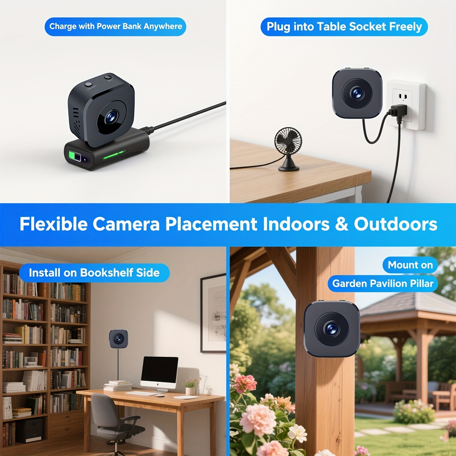 1080P HD Mini WiFi Telecamera  - Smart Home Camera recensione e prezzo