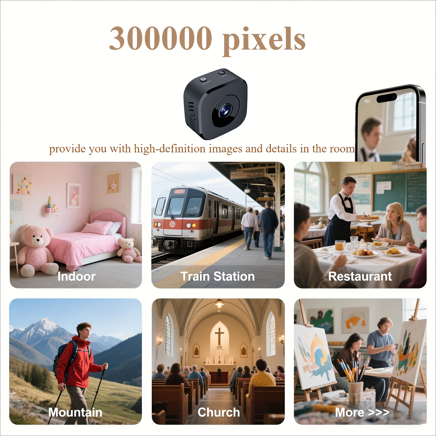 1080P HD Mini WiFi Telecamera  - Smart Home Camera recensione e prezzo