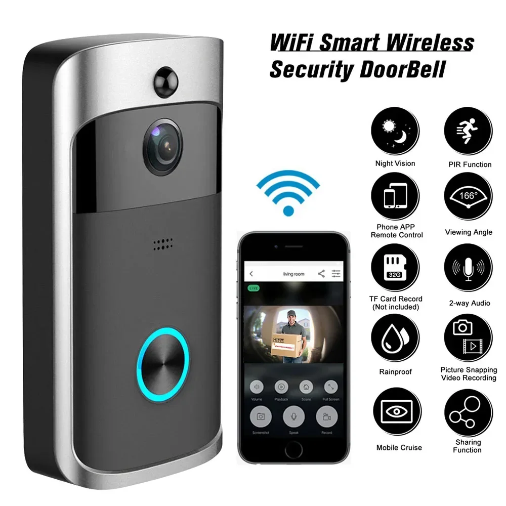 Campanello Wireless WIFI HD 72 - Smart Home Cctv recensione e prezzo