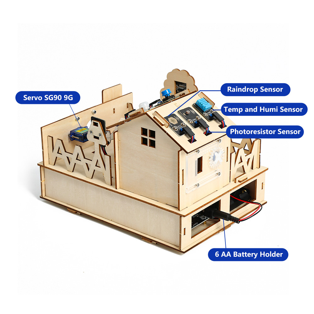 ACEBOTT Kit casa intelligente  - Smart Home Kit For Arduino recensione e prezzo