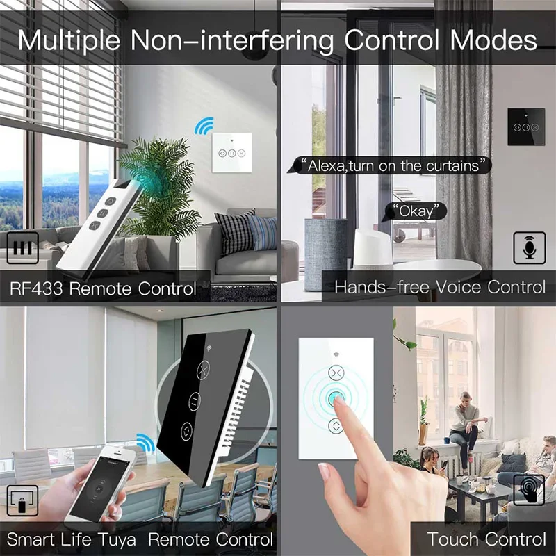 Wifi RF433 Smart Touch Switch  - Smart Home Living Room recensione e prezzo