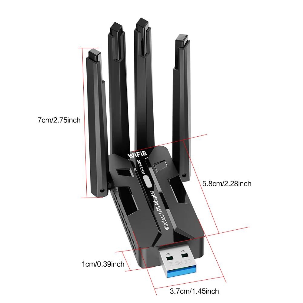 Adattatore USB 3.0 WiFi 6 1800 - Smart Home For Pc recensione e prezzo