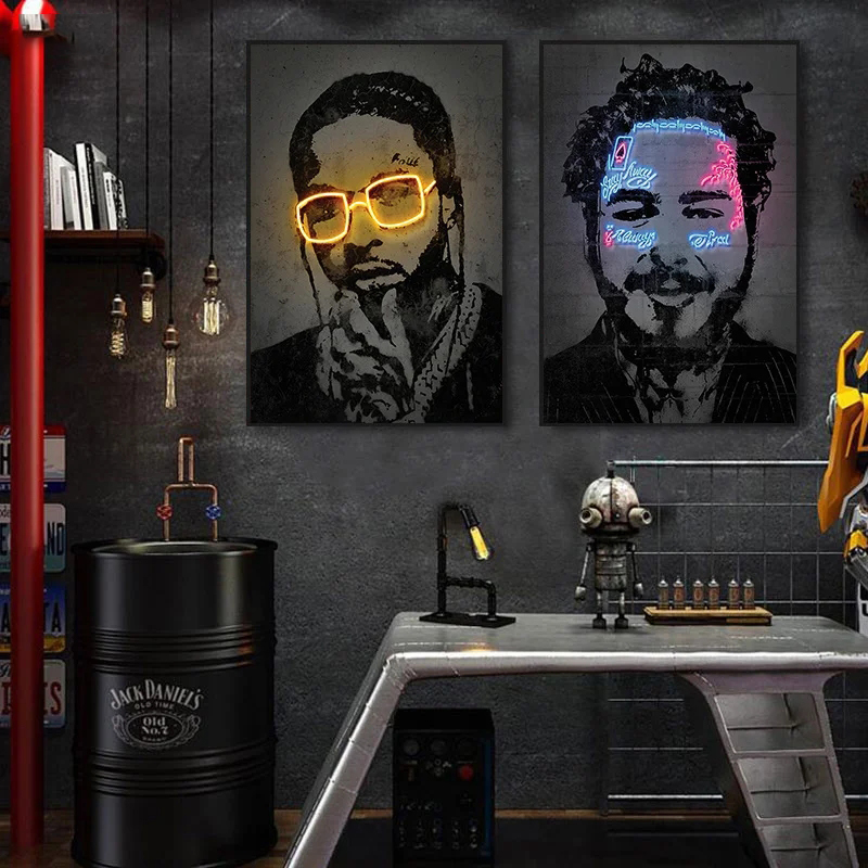 Poster Astratti di Rapper Neon - Smart Home Room recensione e prezzo