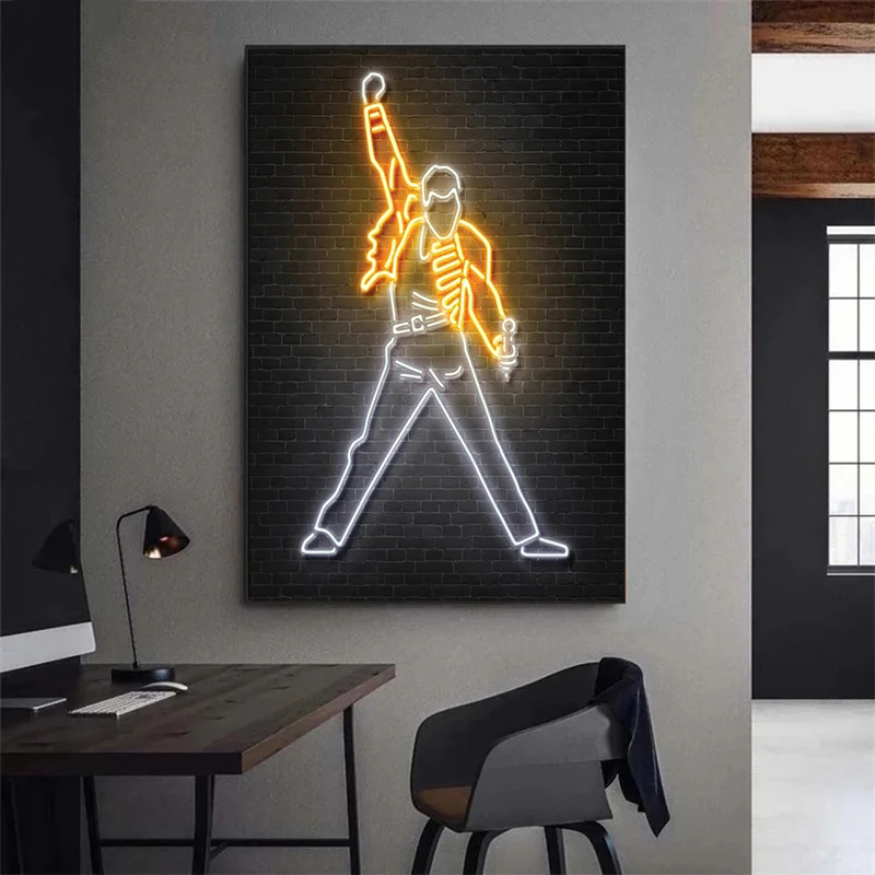 Poster Astratti di Rapper Neon - Smart Home Room recensione e prezzo
