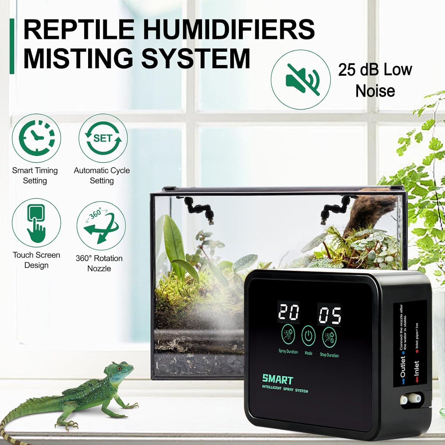 Umidificatori per Rettili, Sis - Smart Humidifier recensione e prezzo