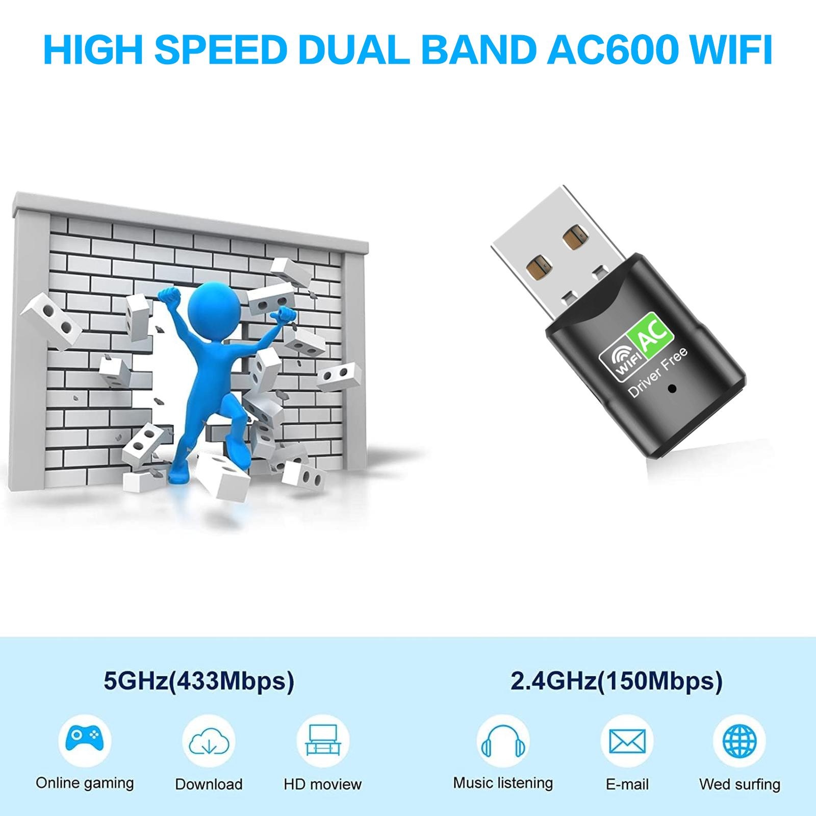 Adattatore WiFi USB AC600, min - Smart Home For Pc recensione e prezzo