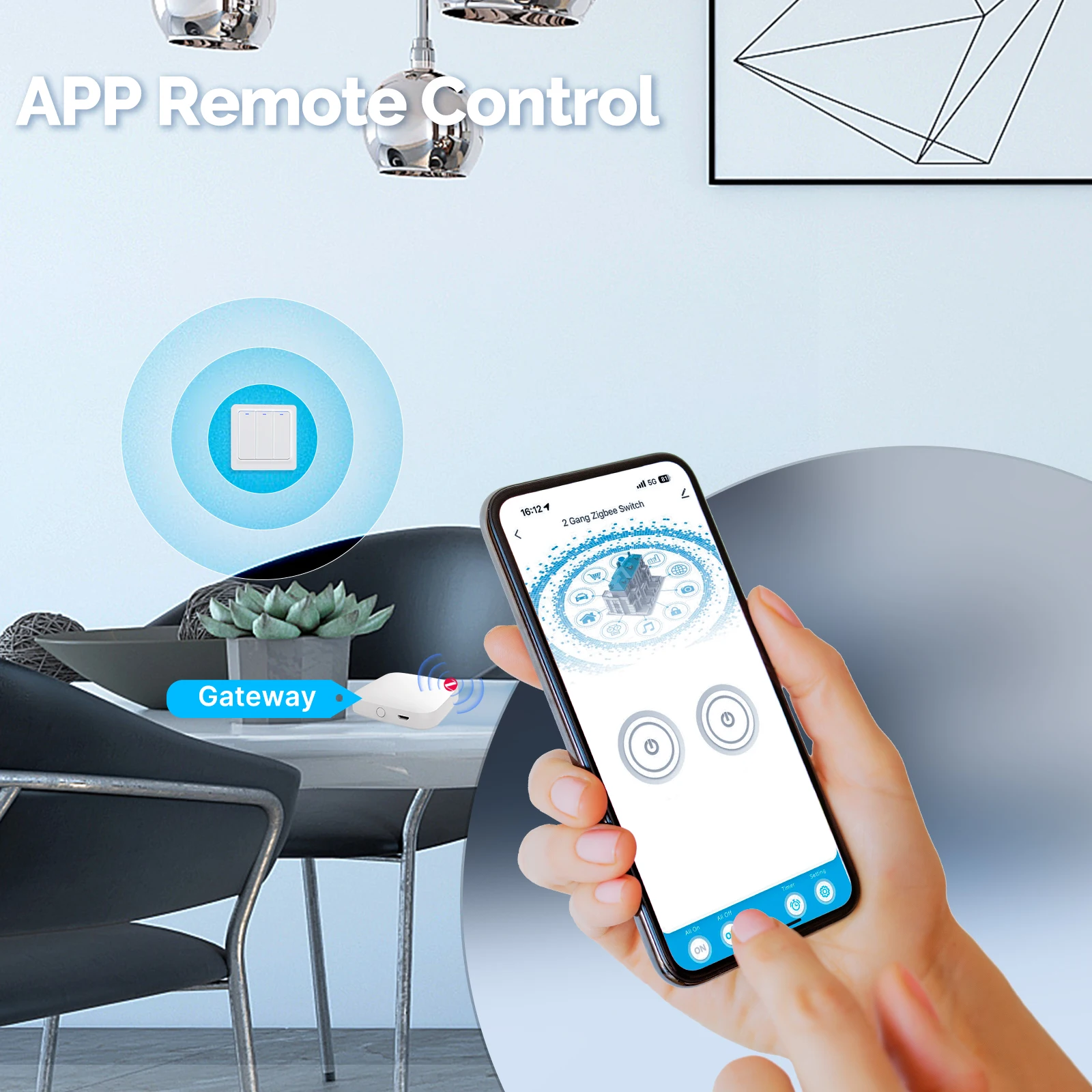 MOES ZigBee Smart Light Switch - Smart Home Google recensione e prezzo