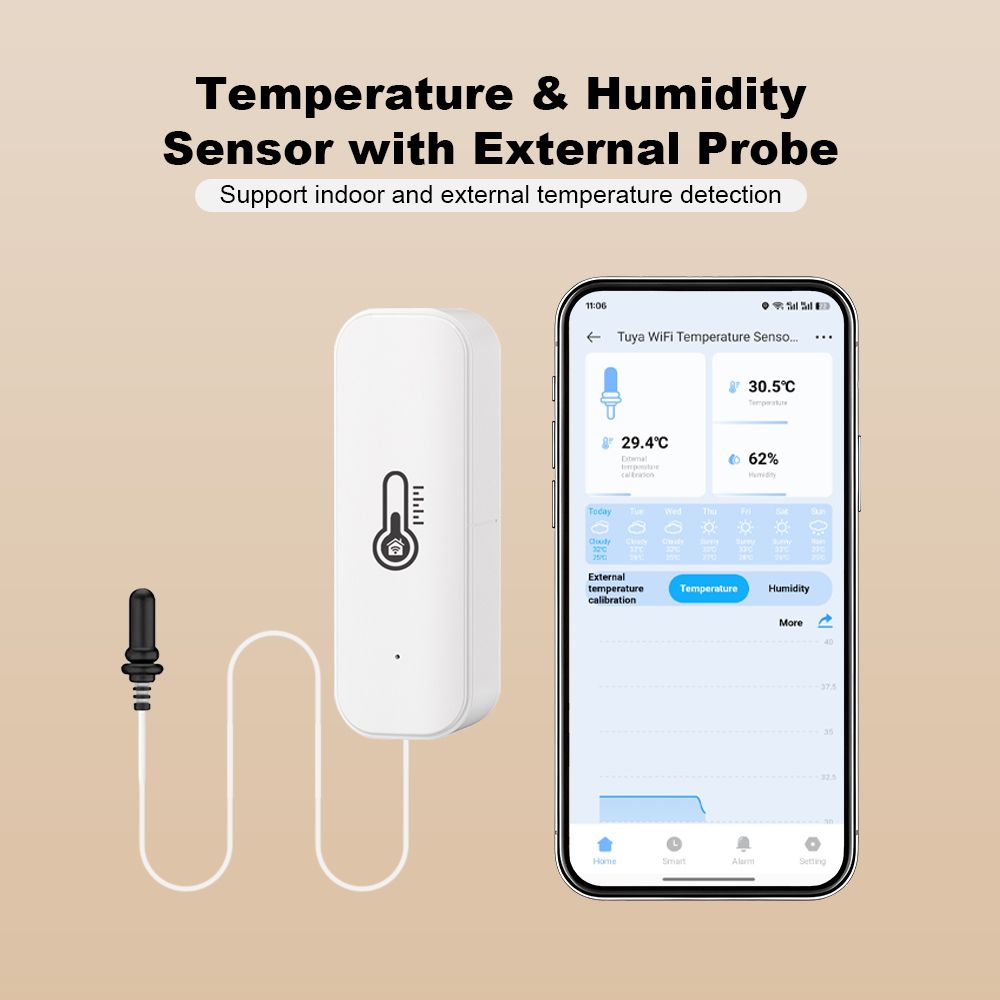 Nuovo Sensore di Umidità e Tem - Smart Home Internet recensione e prezzo