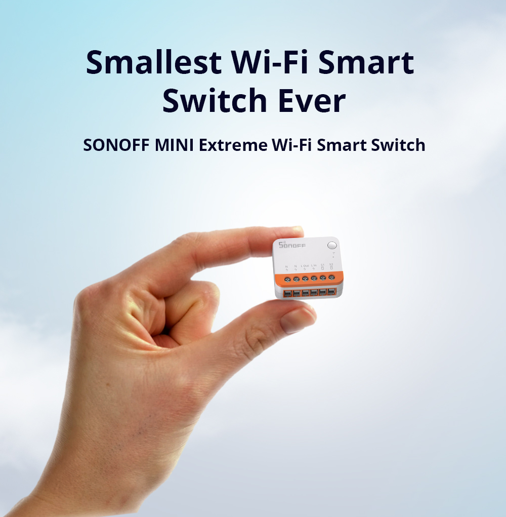 Sonoff Mini R4 Extreme Interru - Smart Home Google recensione e prezzo