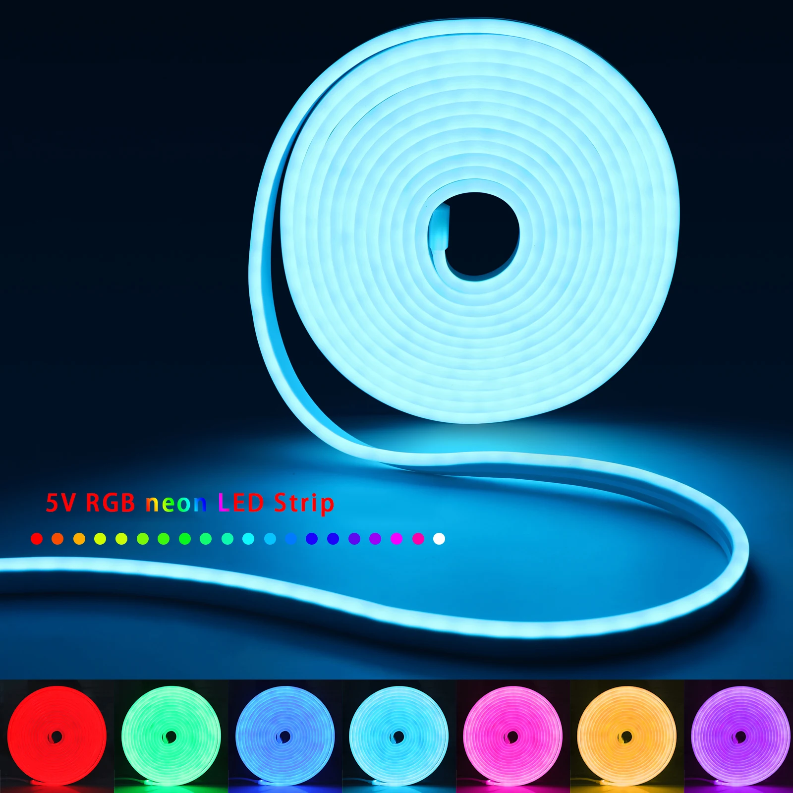 1-5m RGB LED Neon Strip Light  - Smart Home Room recensione e prezzo