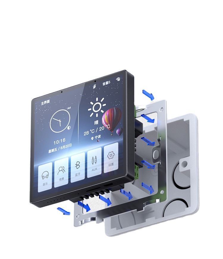 YC-SM04 Pannello tattile di co - Smart Home Control Panel recensione e prezzo